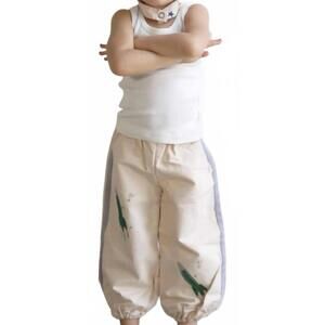 NEW WOVENPLAY space voyager play costume in tan and green, blue